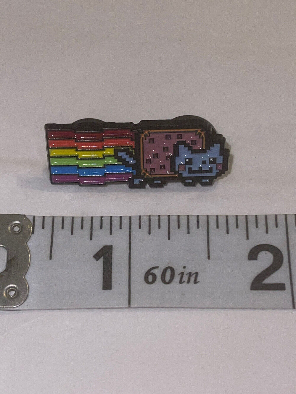 Rainbow Cat Pin Brooch